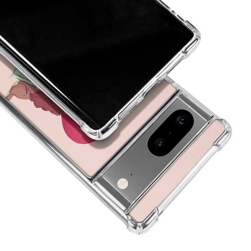 Disney Lady & The Tramp Spaghetti Dinner Google Pixel 7a Clear Case
